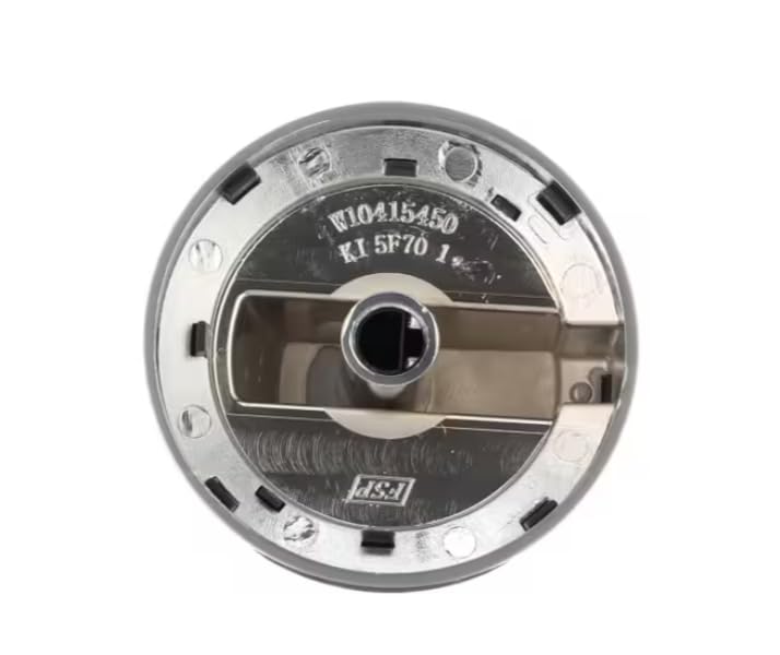 KI 5F70 1 Burner Knob, Off-Accusimmer-Med-Hi-Lite, Stainless, Range