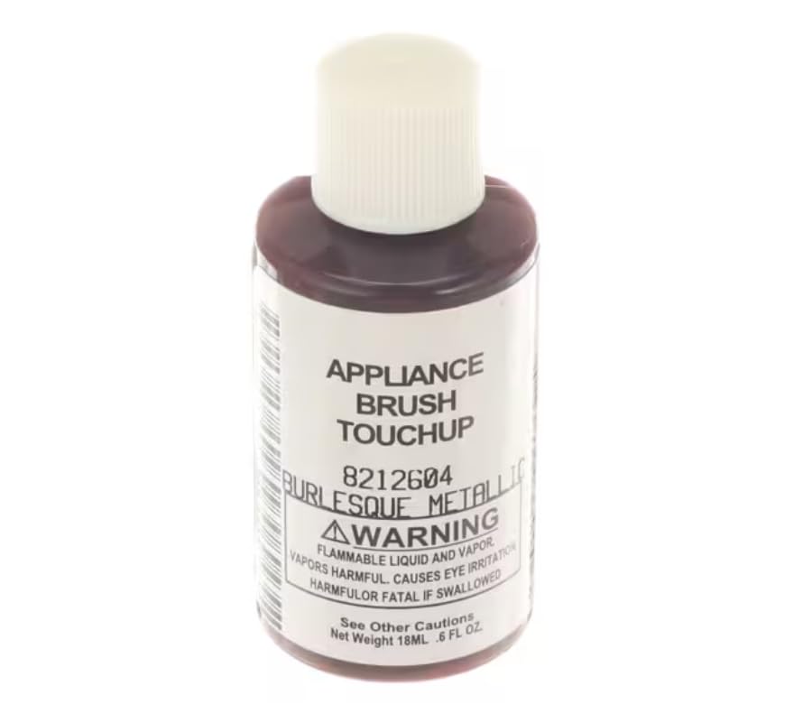 8212604 8 83049 03399 0 Touch-Up Paint with Brush, Burlesque Metallic/Burgundy, .6 Fluid Ounce for NED7500VM0, NED7500VM1, NED7500VW0