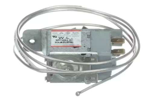 Fits Magic Chef W-L 2024.09.22(-25T65) Thermostat, 125/250 Volt, 50/60HZ