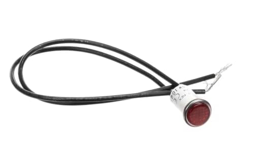 Fits Low Temp Industries 1645 250V~.5W Indicator Light, Red, 250 Volt for 5E2-CPA, 5E6-CPA, CH2M Series