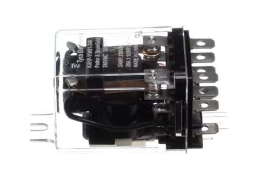 KUHP-11A51-240 Relay, 240 Volt Coil, 20 Amp, DPDT