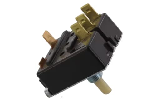 Fits Alliance Laundry Systems 1629 571 96 521 6A 1/4HP. 125-250 Vac Switch Cycle Selector 6-Po for BDEMNRGS173TW01, BDEMNRGS173TW01, BDGMNRGS113CW01
