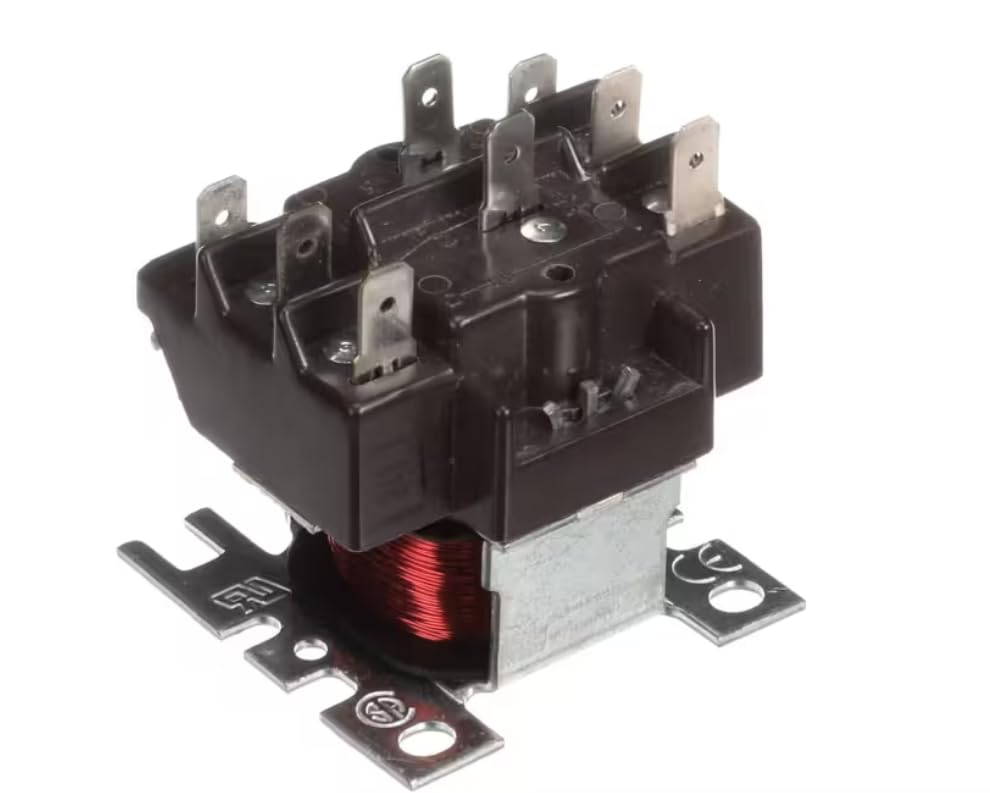 Fits International Comfort Products 2219 resideo R8222D 1121 24V 50/60HZ HN61KK066-A Relay, 24 Volt Coil, DPDT for CAE240SAA, CAE180LAA, CAE240LAA