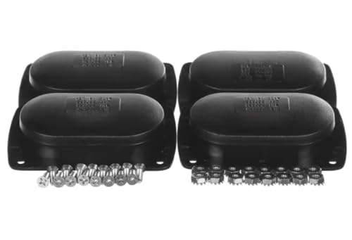 Fits Prince Castle BLK 227320 227321 227322 Handle with Screws, Pack of 4 for DCFT-BKAU, DCFT-BKEU, DCFT-BKNA