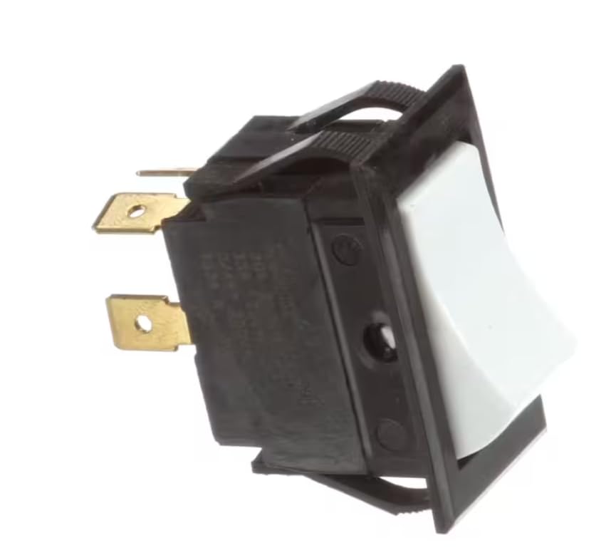 Fits Crathco 1334 R Rocker Switch, On/Off, DPST, 15 Amp for 5941, 5311, 5311
