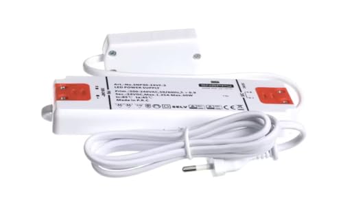 Fits Duke SNP30-24VF-3 24VDC LED Power Supply with Distribution Hub, 200-240VAC to 24VDC, 30 Watt