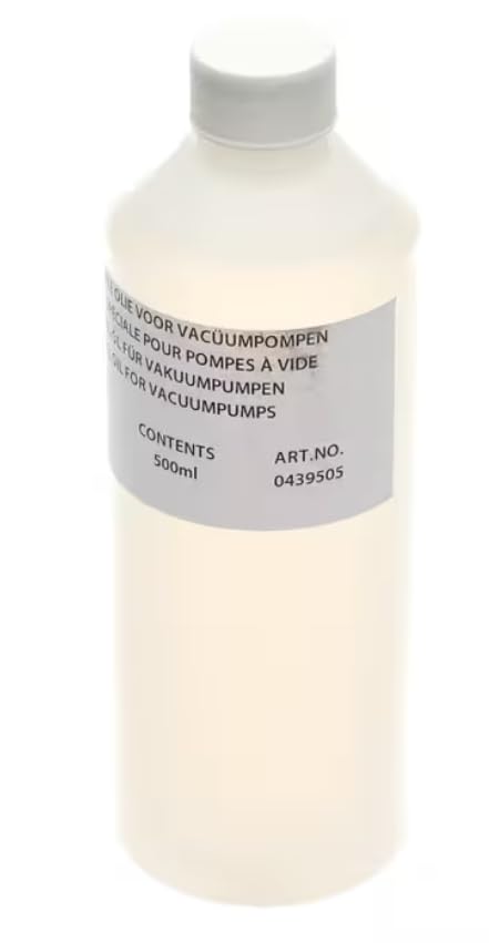 V32 0439505 Oil, Vacuum Pump, 500ml Bottle for 40833, 40834, VP16