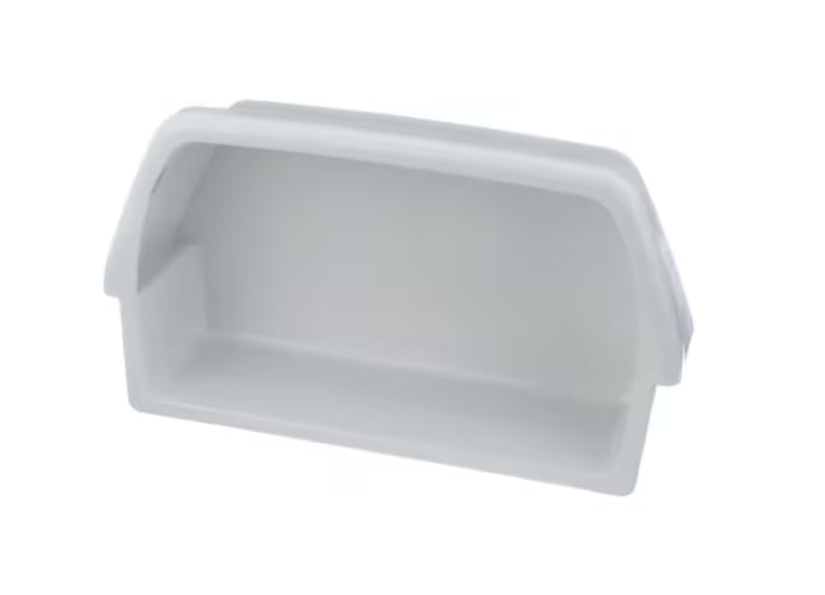 010769 CAV 2 Door Shelf Bin, White, Refrigerator