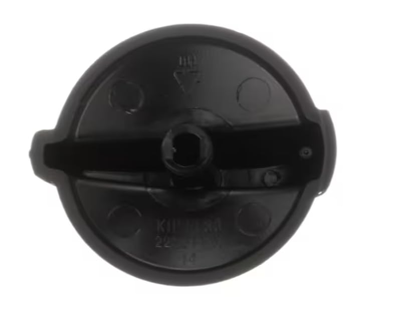 5F30 Knob, Top Element, Black, Range