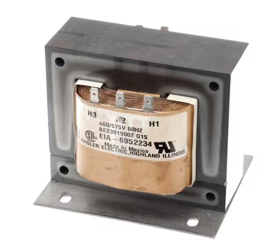 Fits Trane BE23919002 EIA-6952234 Basler Electric Made in Mexico X13560074010 Transformer, 460/575 to 115/230 Volt