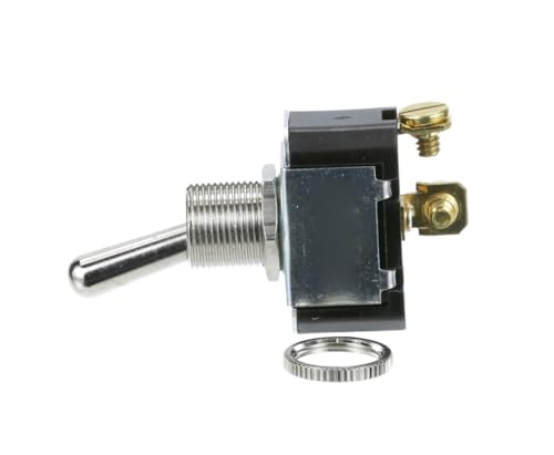 12A 250VAC 20A 125VAC 1HP 120-240VAC SPST On/Off 2 Screw Toggle Switch for Lincoln 2TSW-2824, 2TSW-3224, 2TSW-3824