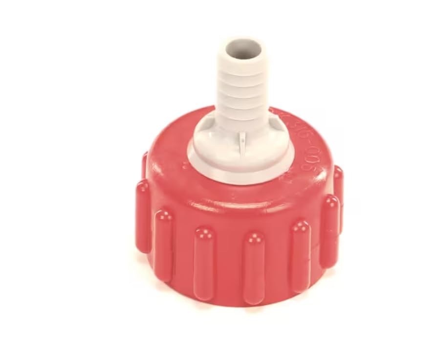 Fits Lancer SK315-005 Connector/Cap, Bag in Box, Red Plastic, 3/8"