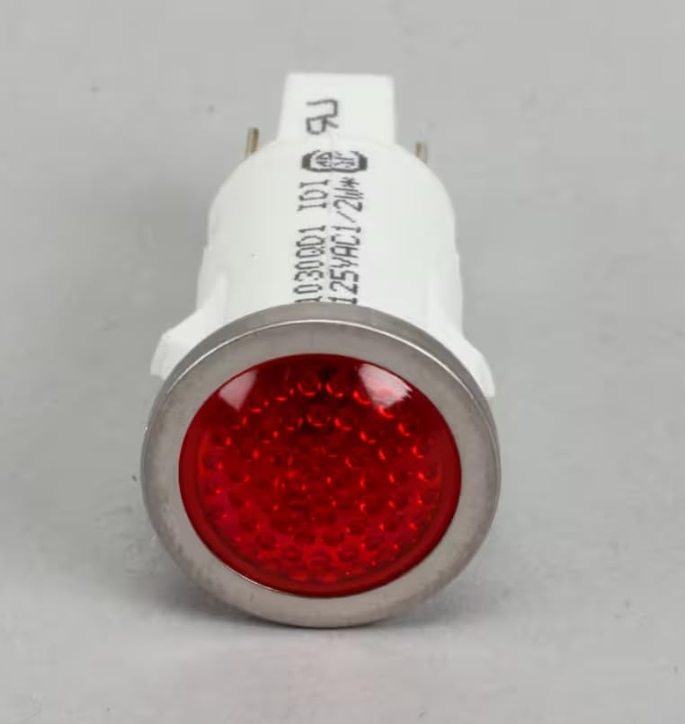 Fits Vulcan Hart 1030Q01 IDI Indicator Light, Red, 125V for 24RRG, 36RRG, 924RE
