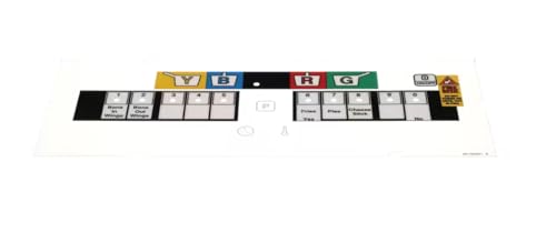 Fits Pitco A6100901 B Label/Overlay, Wingstreet for SEF184