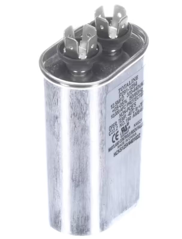 Fits Carrier HVAC 190 K4021 Run Capacitor, 12.25MFD, 370/440V, 50/60HZ for 48DJE028 600, 48DJD024 600, 48KH 030 300