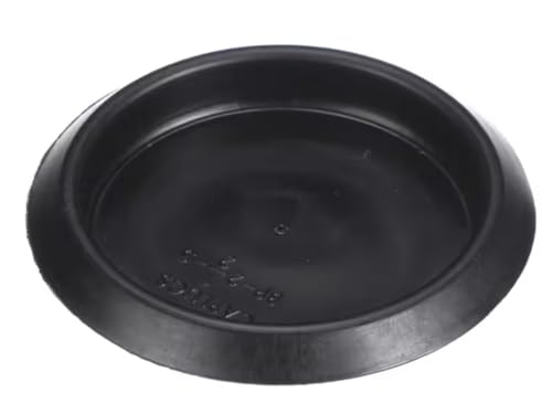Fits Wunder-Bar 1/2-5 Cap, Tubing Access, Black, 3" OD, 2.44" - 2.53" Hole Size for VTT