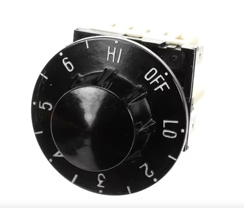 Infinite Switch with Knob MPA-V699-1-UNM – Fits Marshall Air – 120V 15A – Compatible Replacement Part
