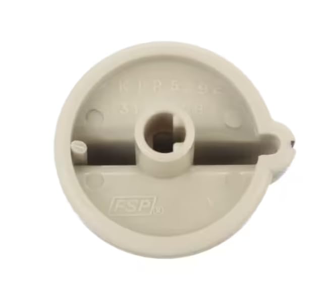 KIP 5692 Control Knob, Surface Element, Almond, Range