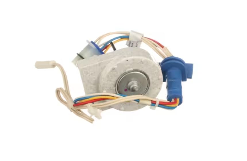 12221Z Fan Motor, 9.75 Volt DC, 3.25 Watt, Evaporator, Refrigerator for BSS25GFPACC, BSS25GFPAWW, BSS25GFPCCC