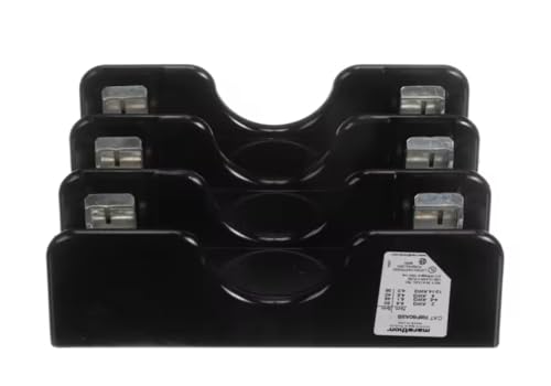 Fits Lennox 2350 923N Fuse Block, 3 Pole, 60A, 600V, Class H for LCH092H4BE1Y, C1EH0230C1-1M-01, C1EH0230C2-1M-01