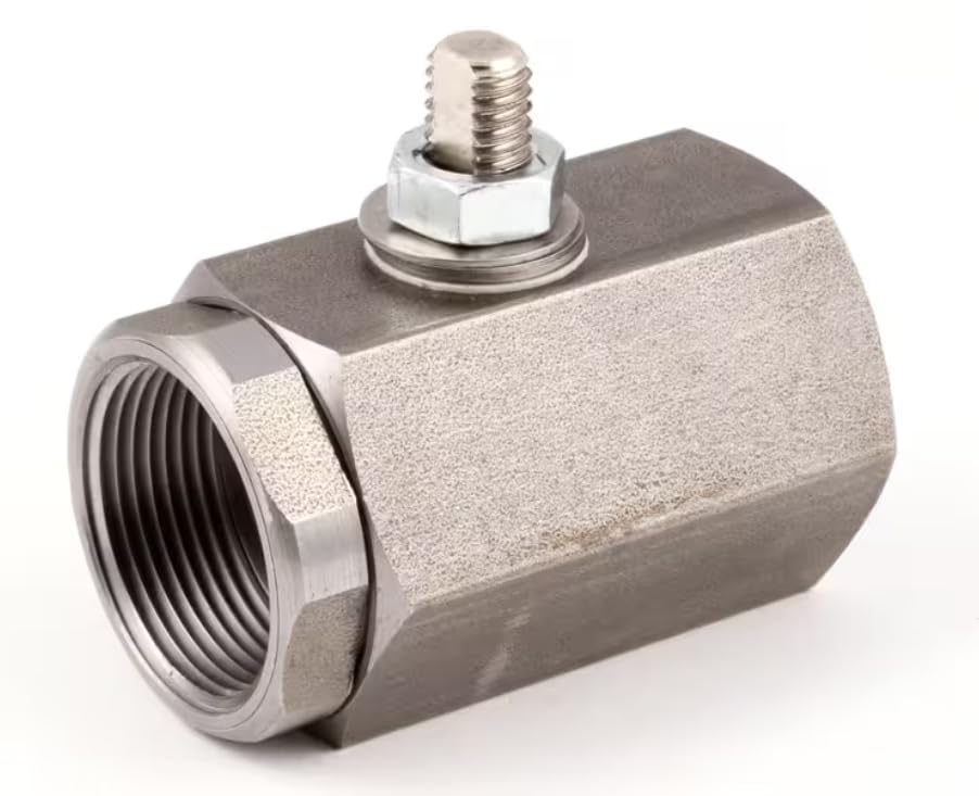 Fits Frymaster 97579 86-4-RT-6-FC39 720 psi Drain Valve without Handle, 1" X 1 1/4" for FPPH-22, FPH155, 35 Series