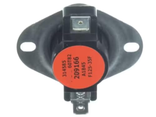 Fits Reznor T-O-D 60T82 A1845 Switch/Thermostat, Fan Control, F125-35F
