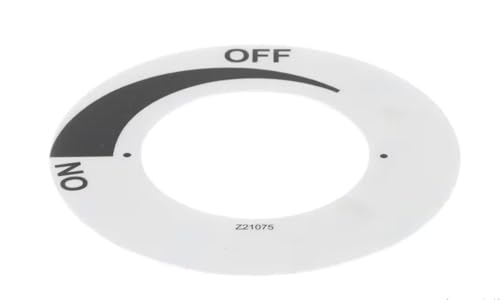Fits Star Z21075 Label, Knob Without Thermostat, Manual Control, Toastmaster for TMGM24, TMGM36, TMGM48