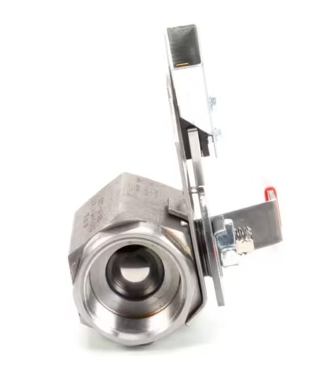Fits Frymaster 96279 1 X 1 1/4 86-4-RT-8-FC39 720 psi CWP Drain Valve Assembly, Full Vat, FPIII for MJH50, H50, FMH50