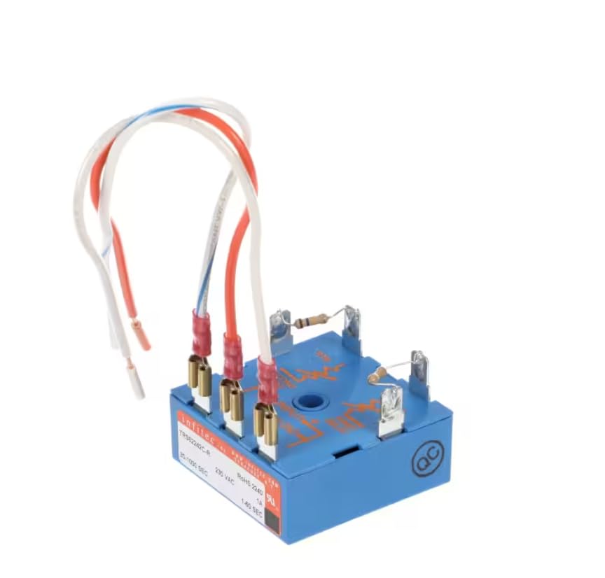 Fits Taylor TRS62242C-R RoHS 2240 230 VAC 1A 30-1000 SEC 1-60 SEC Timer, Cycle, 4 Off/9 On