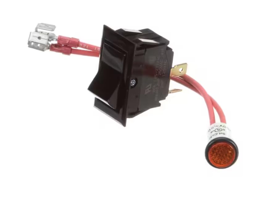 Fits CRES Cor 1615 125-277VAC 2HP 250VAC 1HP 125 VAC 1405 250V~.5W Switch and Light Kit, 240 Volt, 20 Amp