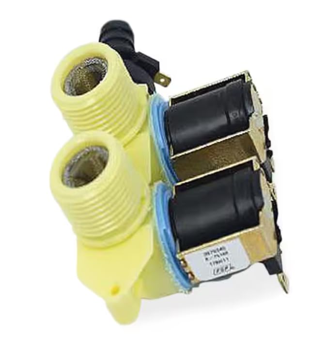 K-75160 1-T Solenoid Valve, Water Inlet, Inlet, Dual Coil, Washer-Dryer Combo for 1DNET3205TQ0, MET3800TW0, MET3800TW1