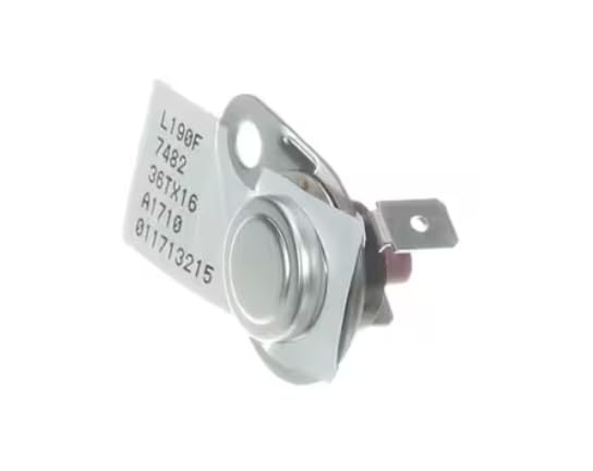 Fits Trane D345238P04 7482 A1710 011713215 Limit Switch, Flame Rollout, Manual Reset, 190F for A952V060BD3SADA, A952V060BU3SABA, A952V060BU4SABA