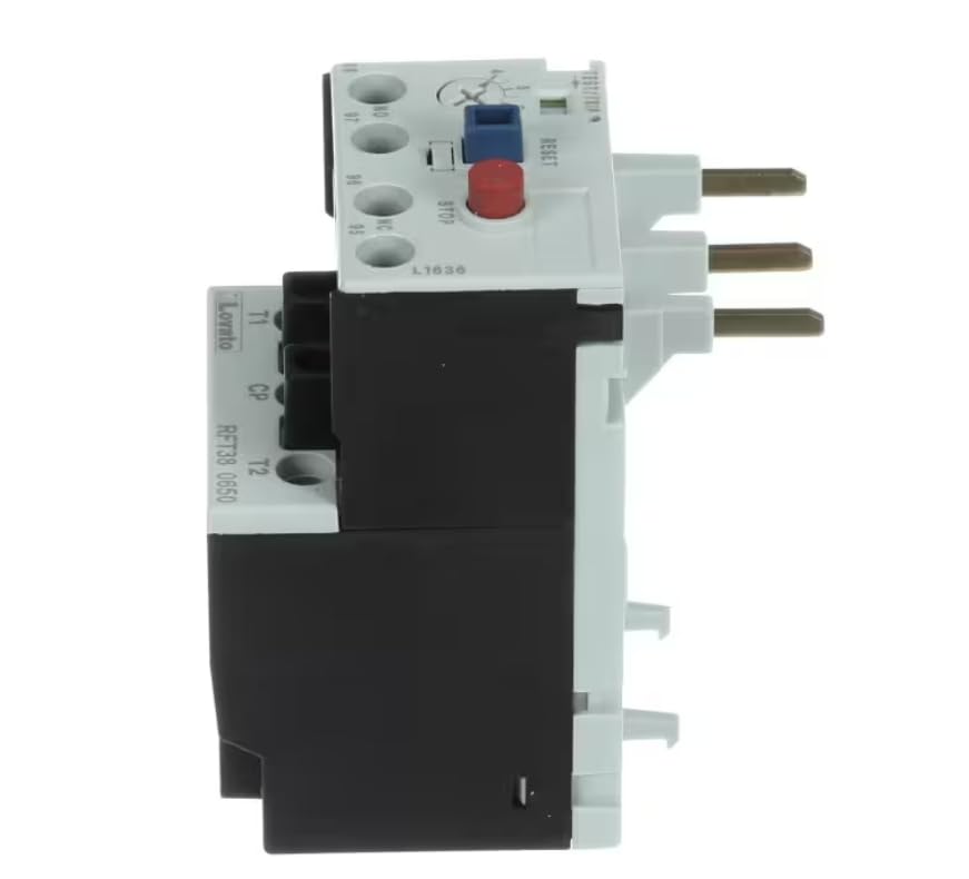 Fits Taylor RFT380650 L1636 60947-4-1 Overload Relay, 4.0-6.5 Amp, 1 PH