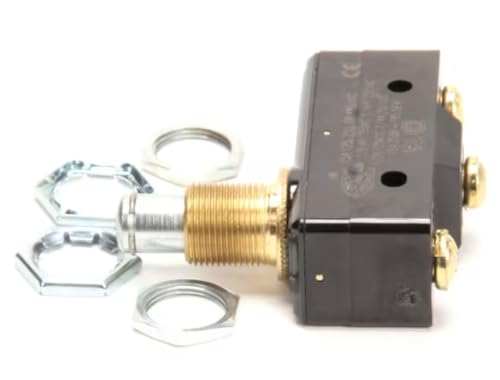 Fits Univex L96 15A 125, 250 OR 480 VAC 1/8HP 125VAC. 1/4HP 250VAC 1/2A 125VDC. 1/4A 250VDC 16A 250V~ T85 5E4 Interlock Switch, Plunger, 15 Amp for BC18