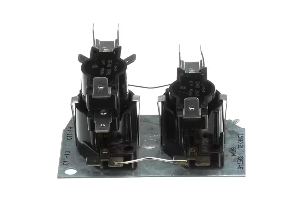Fits York 15SHX21 309746 6734 12SHX20 308475 A1946A 12SHX22 308812 H1-110 C1-110 Relay, Sequencer, Heat, 24 Volt for 2CE04501506, 2CE04500706, 1NP0438