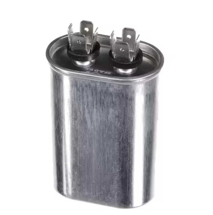 Fits Rheem GCSOS100J3 Capacitor, Run, 10uF, 370VAC, 50/60HZ, Oval for RKNL-B120DL15E, RJNL-B180DL000, RPNL-048CAZ
