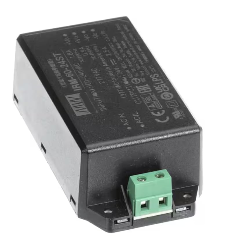 Fits Jackson S2211 MW02 Power Supply, 100-240VAC Input, 24VDC Output for Delta HT-E-SEER