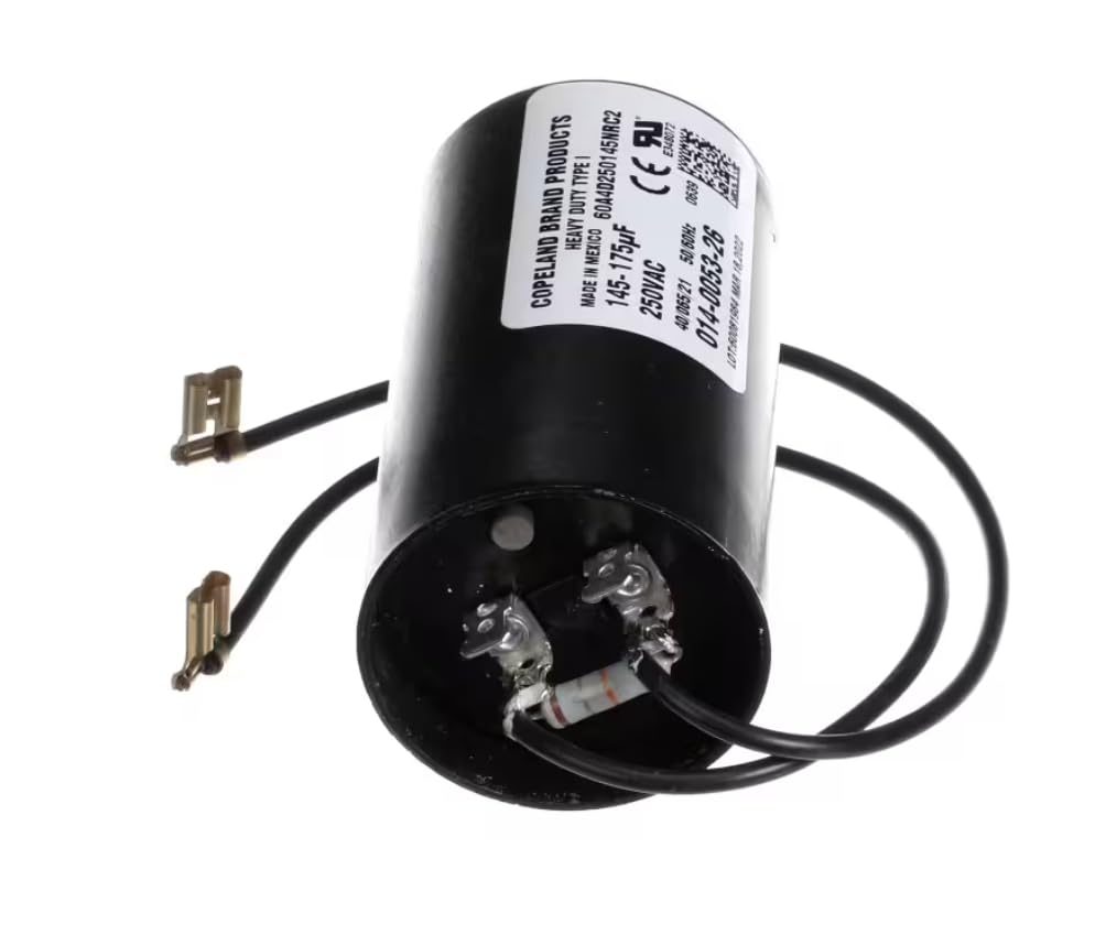Fits Duke 0639 E348072 6001984 E231903 Capacitor, Start, 145-175uF, 250VAC, 50/60HZ