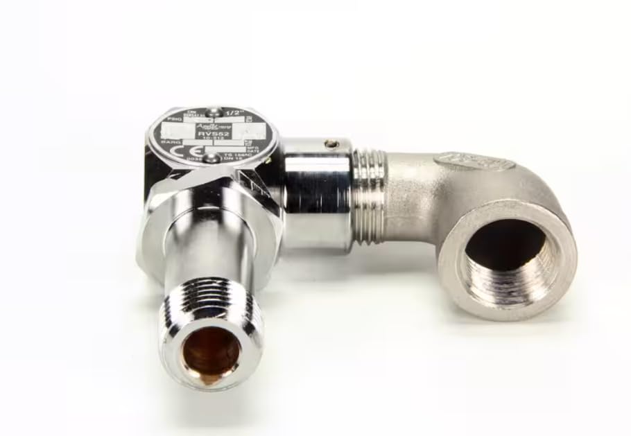 Fits Henny Penny 0035 MB-304 Relief Valve, 1/2", 15PSI for 500, 590, 591