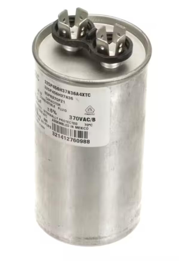 Fits Beverage Air SH S2 321412760988 EN60252 Capacitor, Compressor Run, 45uF, 370VAC for HF3-5S