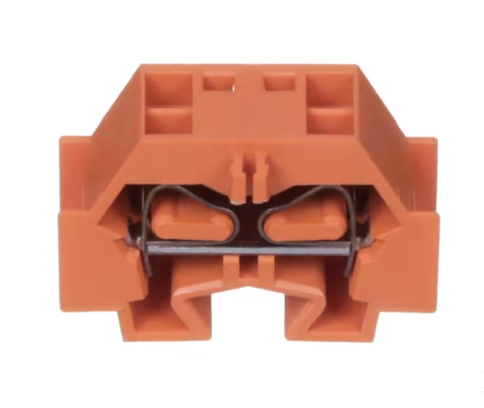 Fits Globe 998-2-2 28-12 262 Connecting Block, 4 Con, Orange, 300/690V, 20A, 4mm for SP40, SP60, SPC40