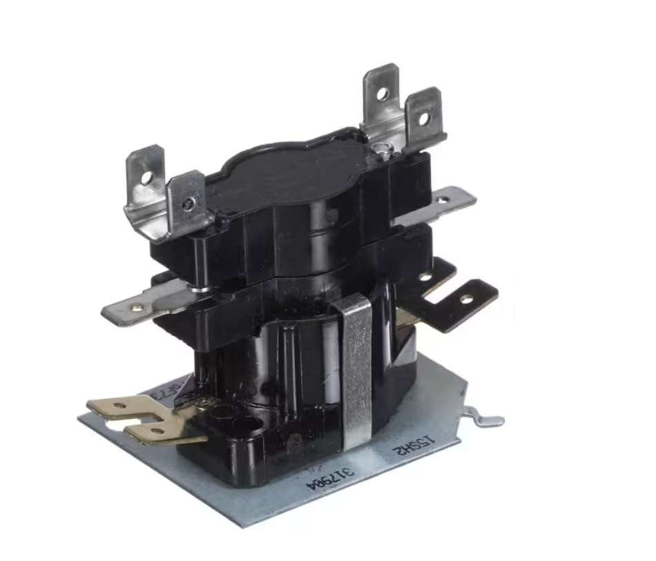 Fits Lennox H1-110 76F7301 317904 Relay, Stacked, 240 Volt, DPST, Normally Open for ECB18-31/65-12.5-02, ECB18-41/65-15.0-02, ECB18-26/65-10.0-01