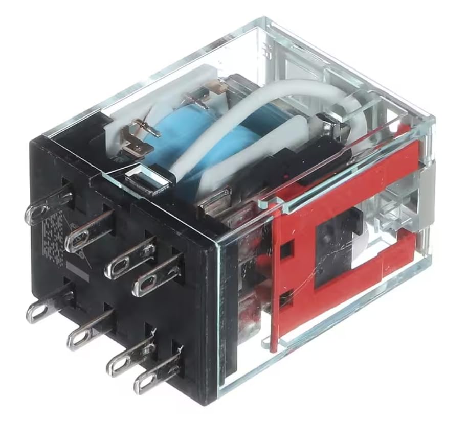 Fits Frymaster MY2 1B325Y1 Relay, Latch/Valve, DPDT, 7A, 12V for 3FQG30U, BID80, BIGL30