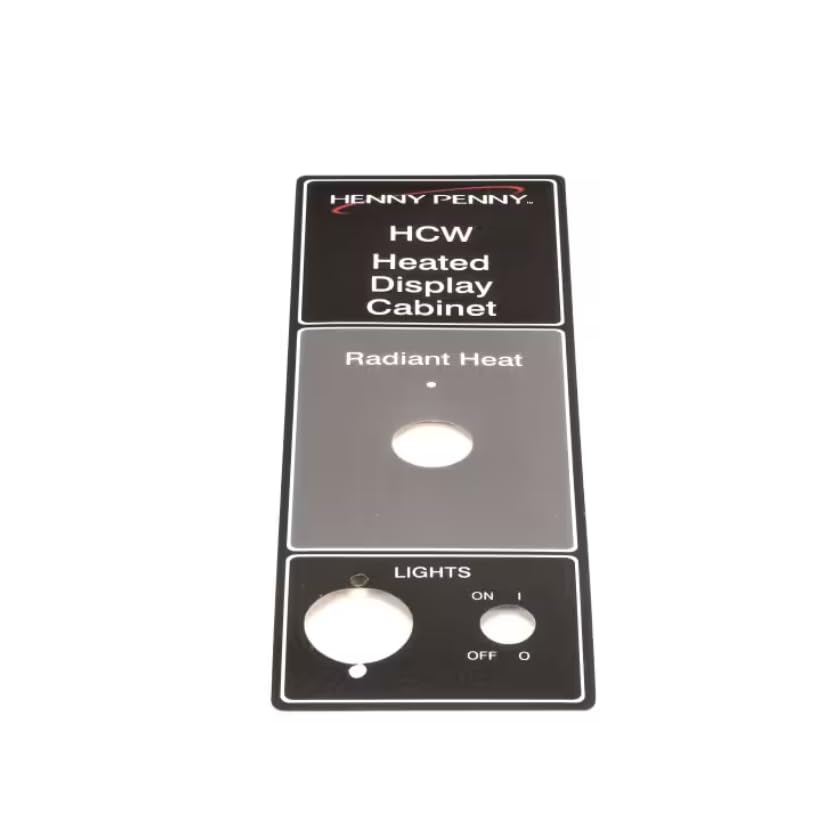 Fits Henny Penny HCW Decal/Overlay, Control Panel, Top, CW-114/216