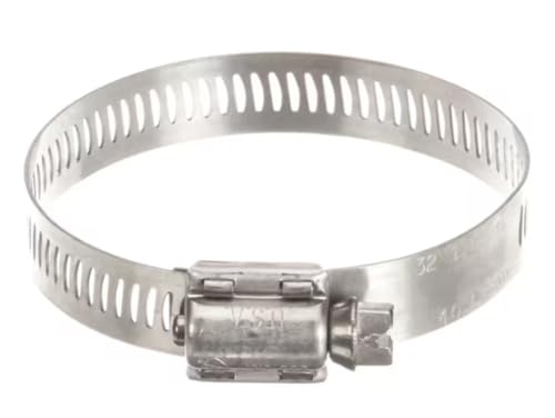 40-64 MM 32 1-9/16-2-1/2 Hose Clamp, Worm Gear, 40-60MM Hose for 10-10E Classic, 10-10E Pro, 10-10ES