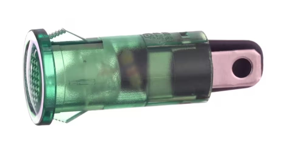 R9-100 0.3W 115VAC Indicator Light, Green, Freezer for CFFH17F1RW0, FFFC09M1QWA, TFFU20F2QWA