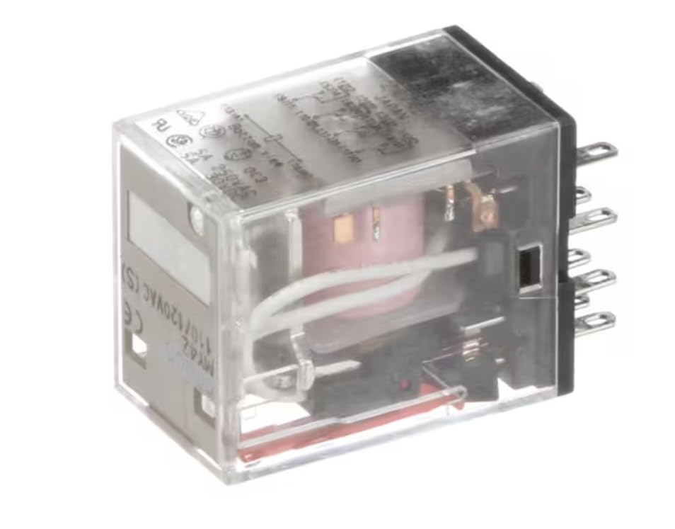 Fits Hobart 2474Y1 MY4Z Relay, 4PDT, 120V, C1-Dry Circuit, FT900 for FT900S, FT900, FT900SD