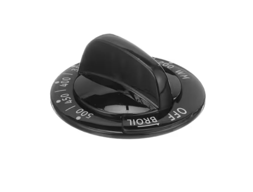 KIP5998 164D3564 Knob, Off-WM-200-500-Broil, Black, Range