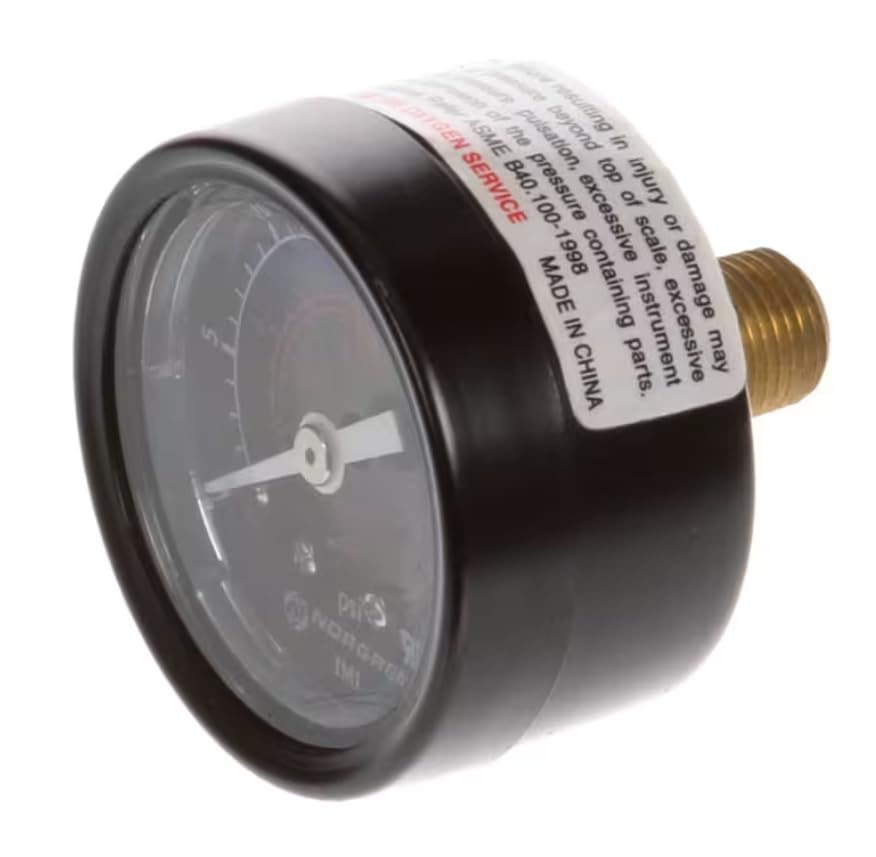 Fits Antunes B40.100-1998 Pressure Gauge Kit, MSS-200, STS-200