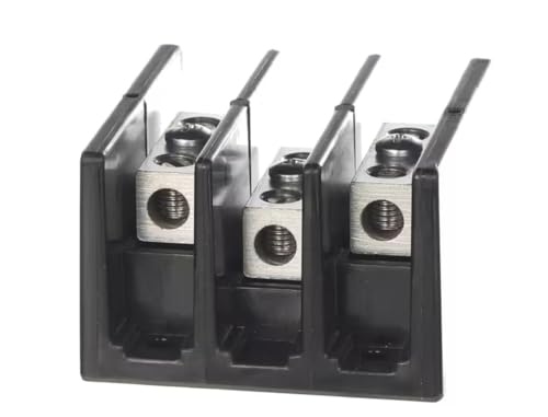 Fits Rheem 1423552 19766 2450 Terminal Block, 3 Pole, 115A, 600V
